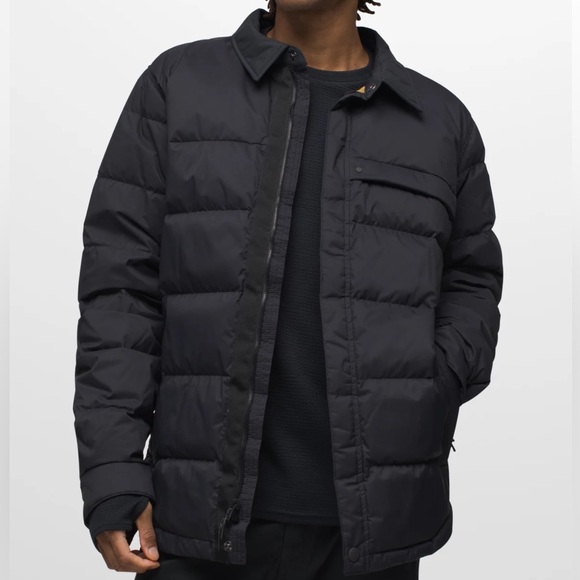 Prana Pinchot Shirt Jacket | Black - Picture 2 of 13